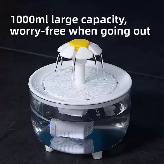 Automatic Pet Water Fountain with Filtration